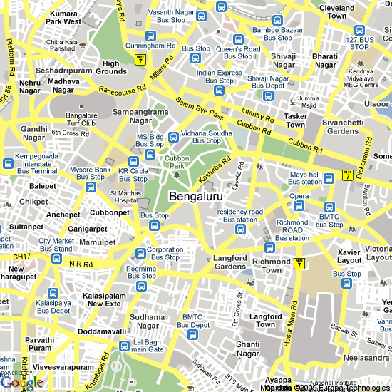 bangalore maps